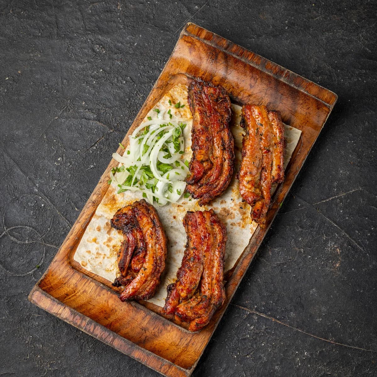 Pork ribs, 4 pcs