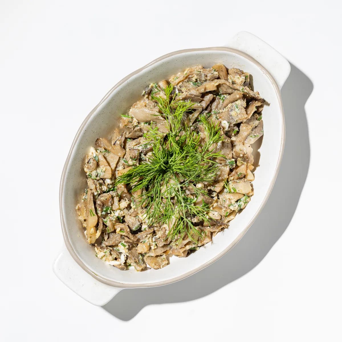 Sautéed oyster mushrooms