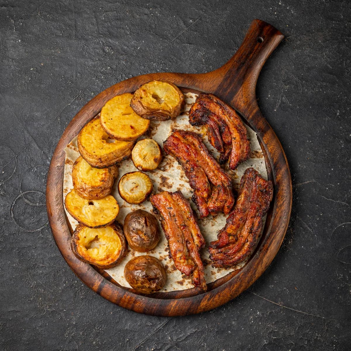 Pork ribs from the tonir, 4 pcs